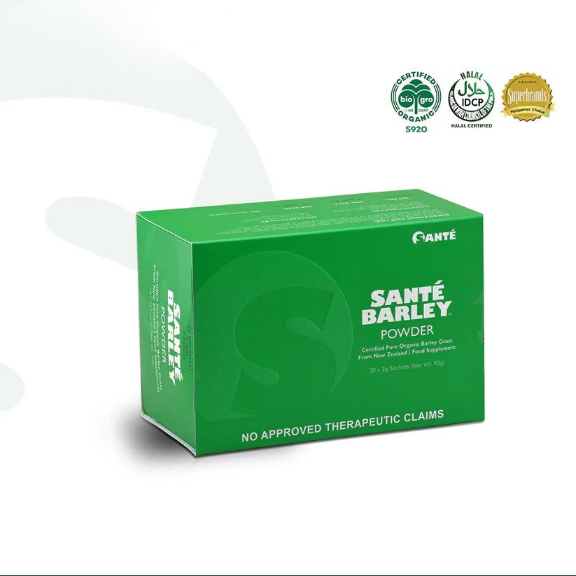 Santé Barley Powder with stevia (3g x 30 sachets)