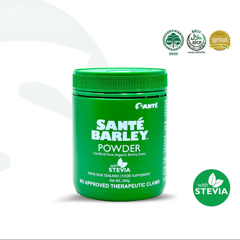 BUY 3 GET 1 FREE - Santé Barley Canister with Stevia (200g)